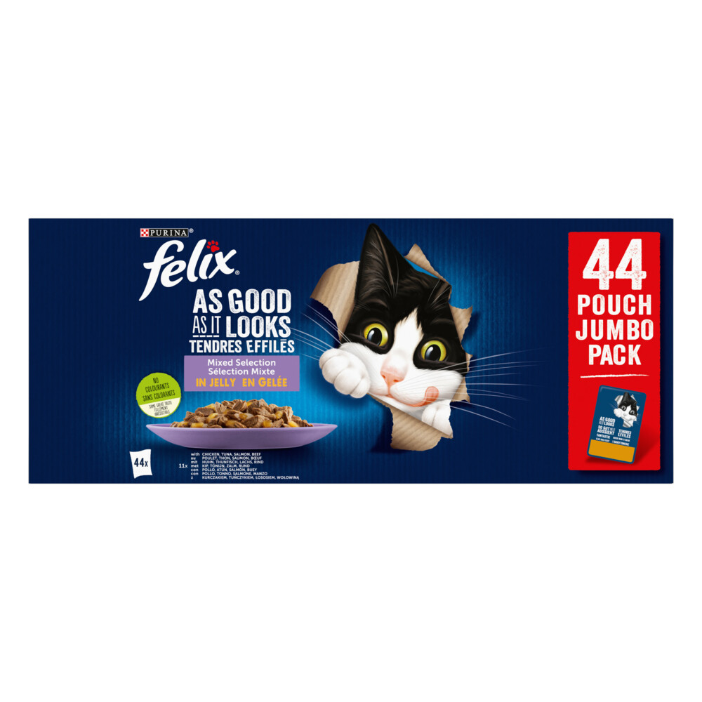 Felix Elke Dag Feest Mix Selectie in Gelei44 x 85 gr