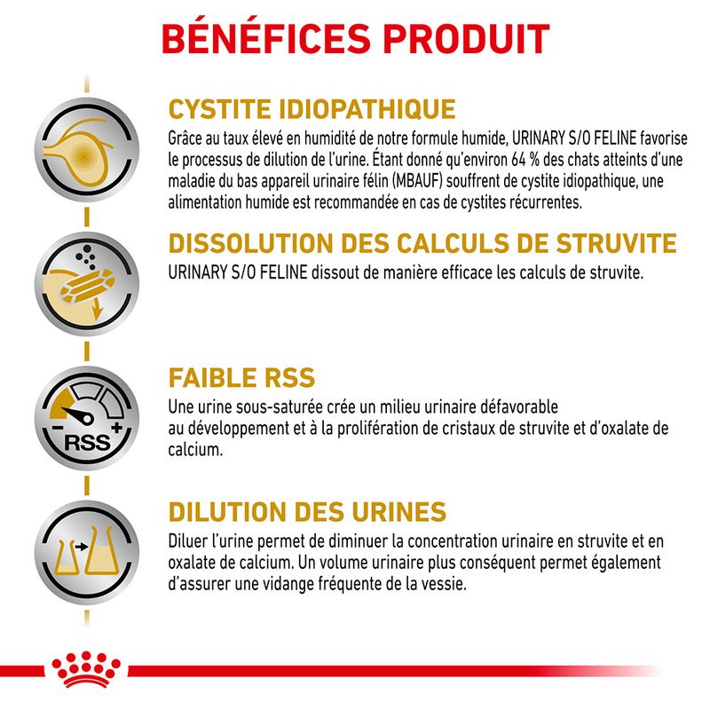 Royal Canin Veterinary Urinary S/O Mousse