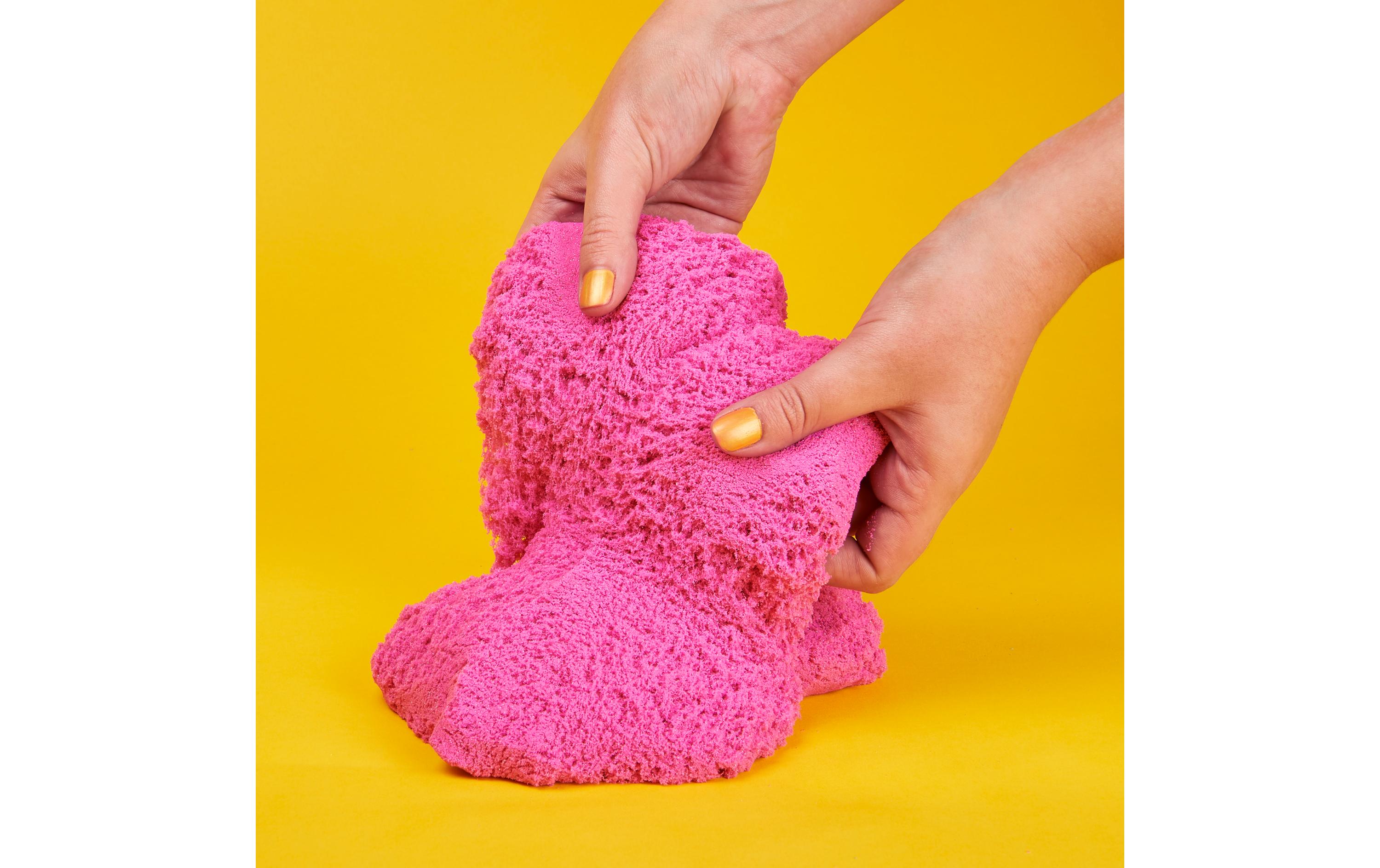 Sand Kinetic Crystal Pink 907 gGlitzersand für Indoor-Sandspiel