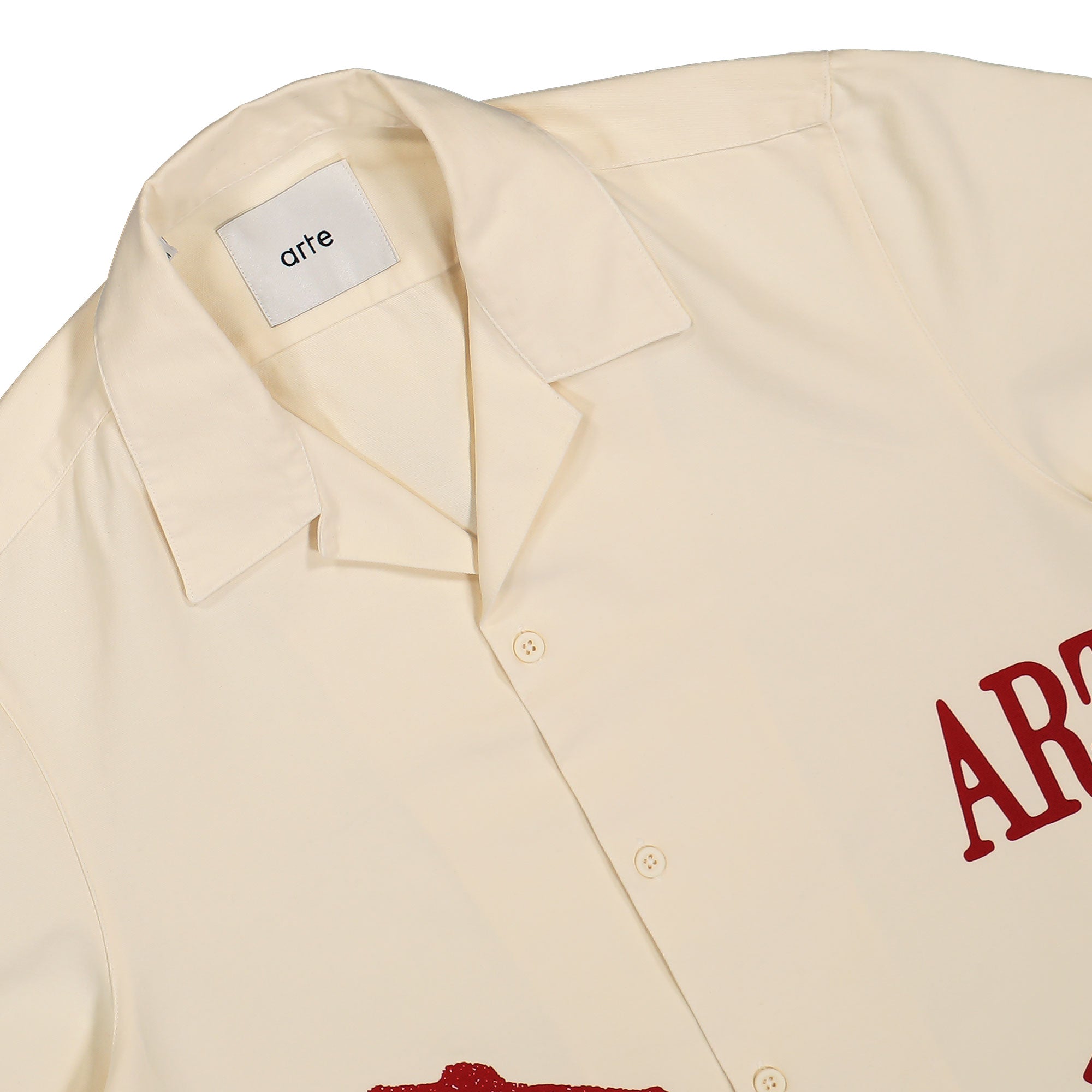 Arte Antwerp<br>Red Print Shirt