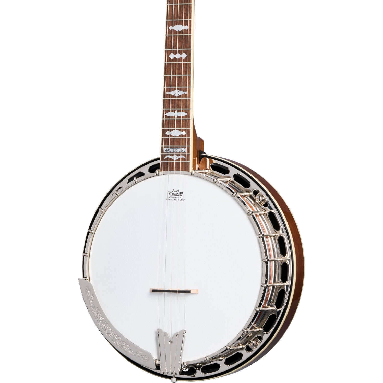 Epiphone Mastertone Classic Banjo Natural 5-snarige banjo met hardshell koffer