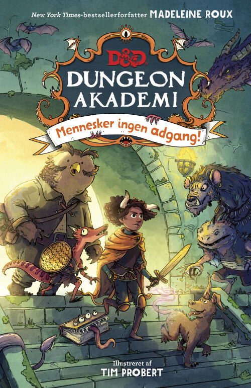 Dungeons & Dragons - Dungeon Akademi 1: Mennesker Ingen Adgang - Madeleine Roux - Bog