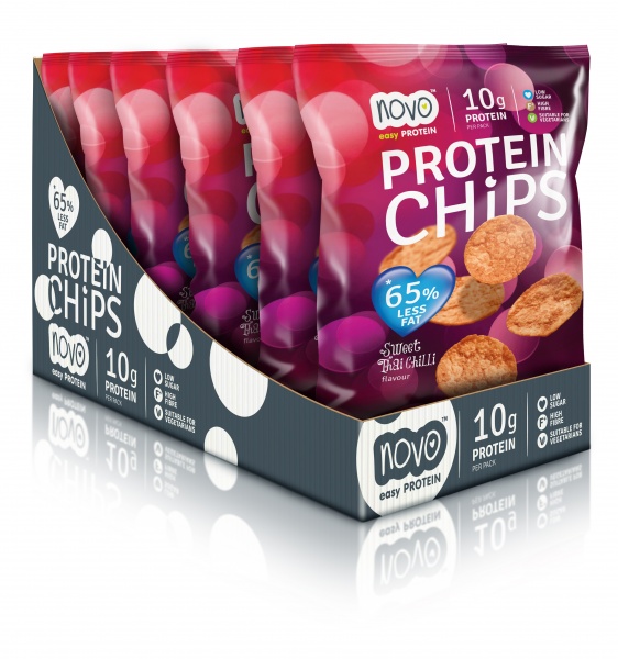 Novo Proteinchips Thai Chilli 6x30g
