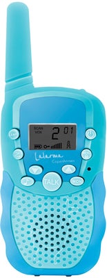 Lalarma Mix And Match Walkietalkie med 3km Rekkevidde, Blå