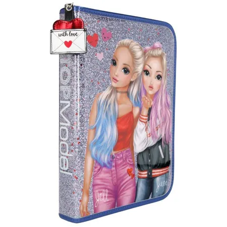 Depesche TOPModel große Federtasche Friends Love Letters
