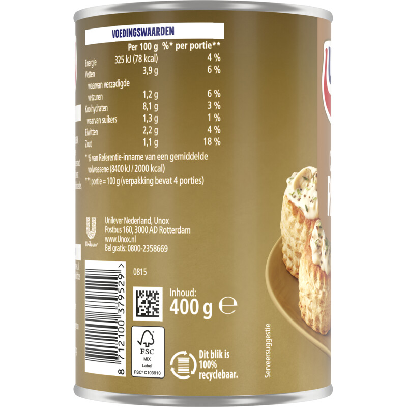 Unox Ragout champignon