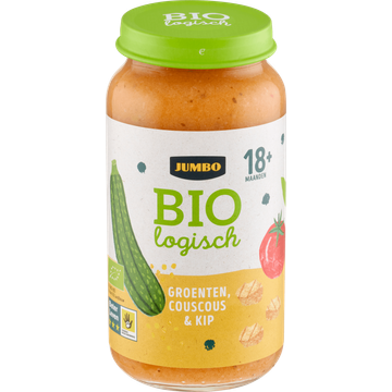 Jumbo Biologisch Groenten, Couscous & Kip Babyvoeding 18+ Maanden 250 g