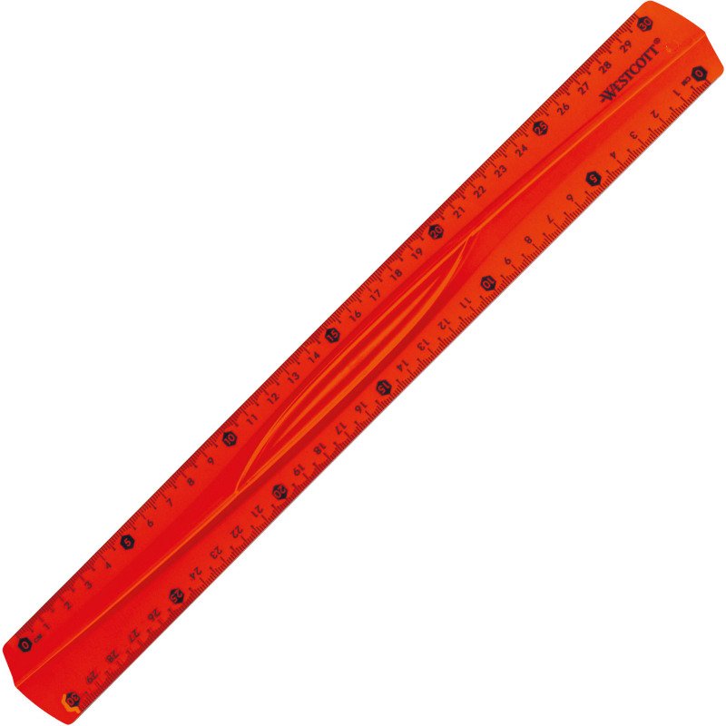 Règle plate plastique flexible Westcott 30 cm