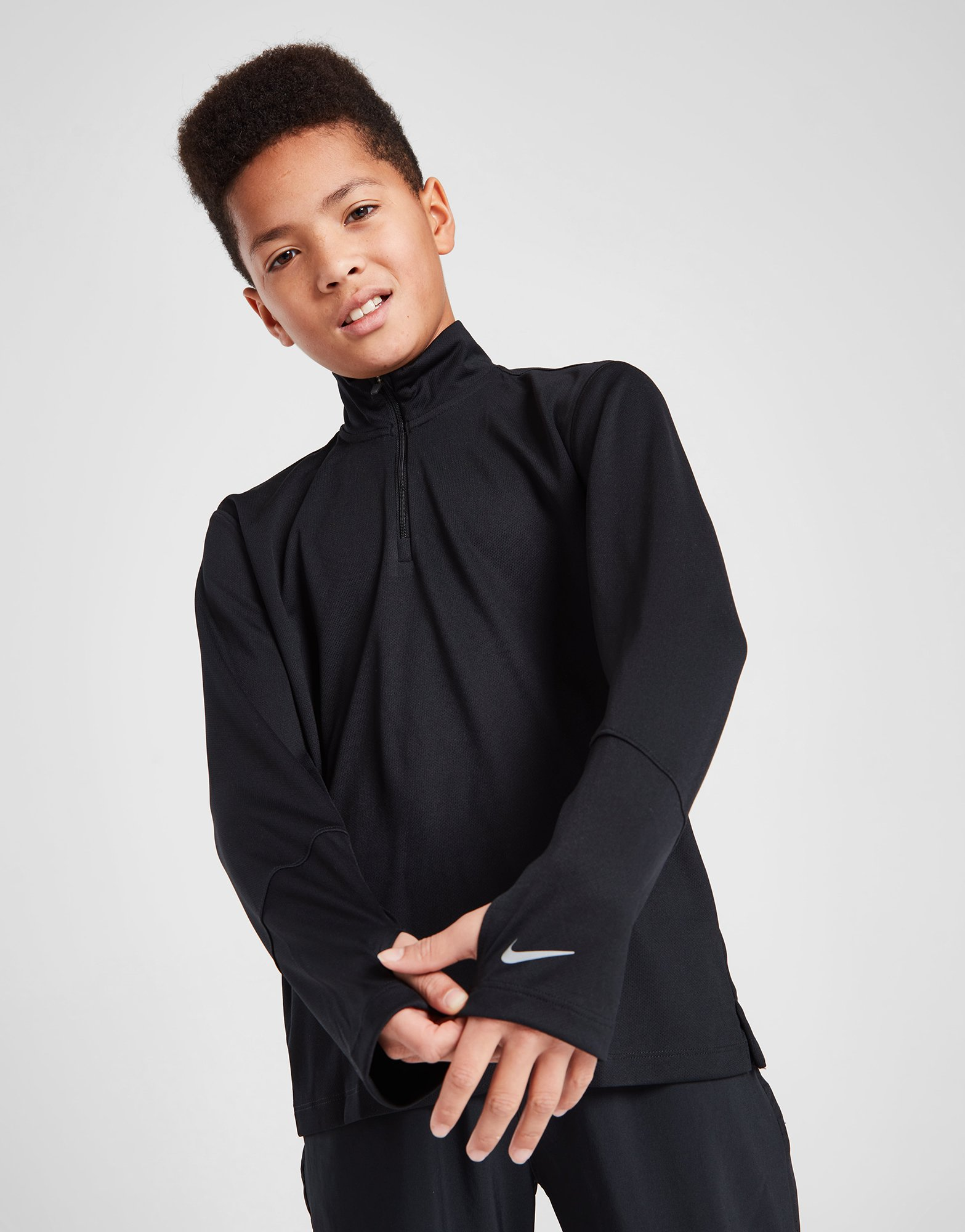 Nike Dri-FIT Poly 1/4 Zip Top Junior