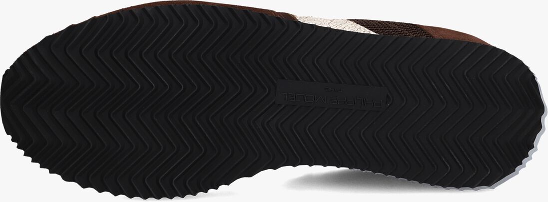 bruine philippe model lage sneakers blville low man