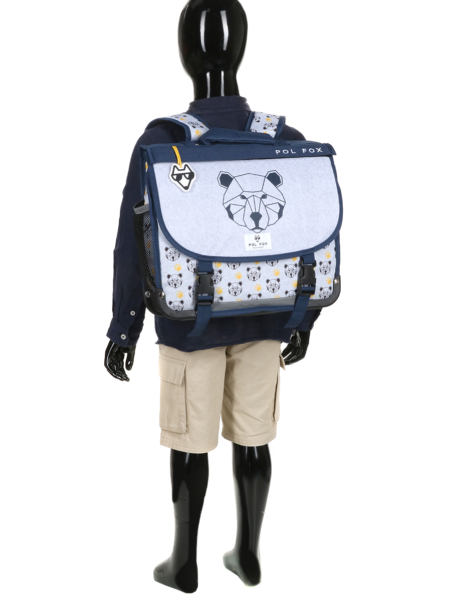 Cartable RÀversible Pol Fox Bear 35 cm