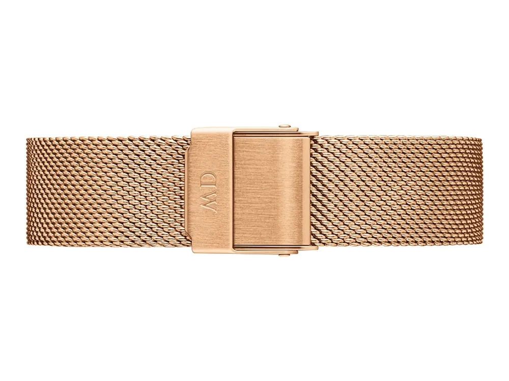 Daniel Wellington Classic Petite Melrose - Armbåndsur - kvarts - analog - roseguld - æggeskalshvid