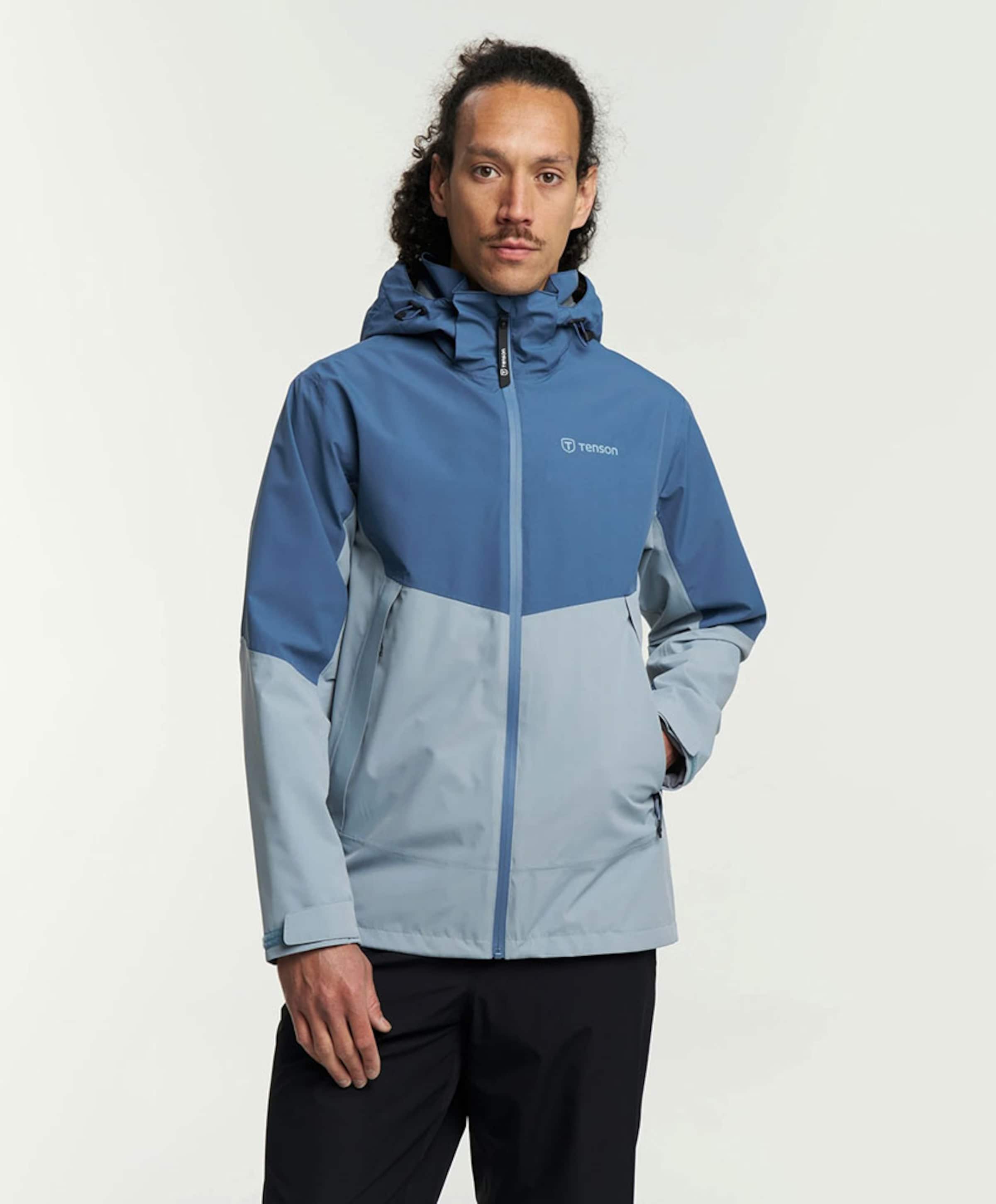 Tenson Heren jas blauw