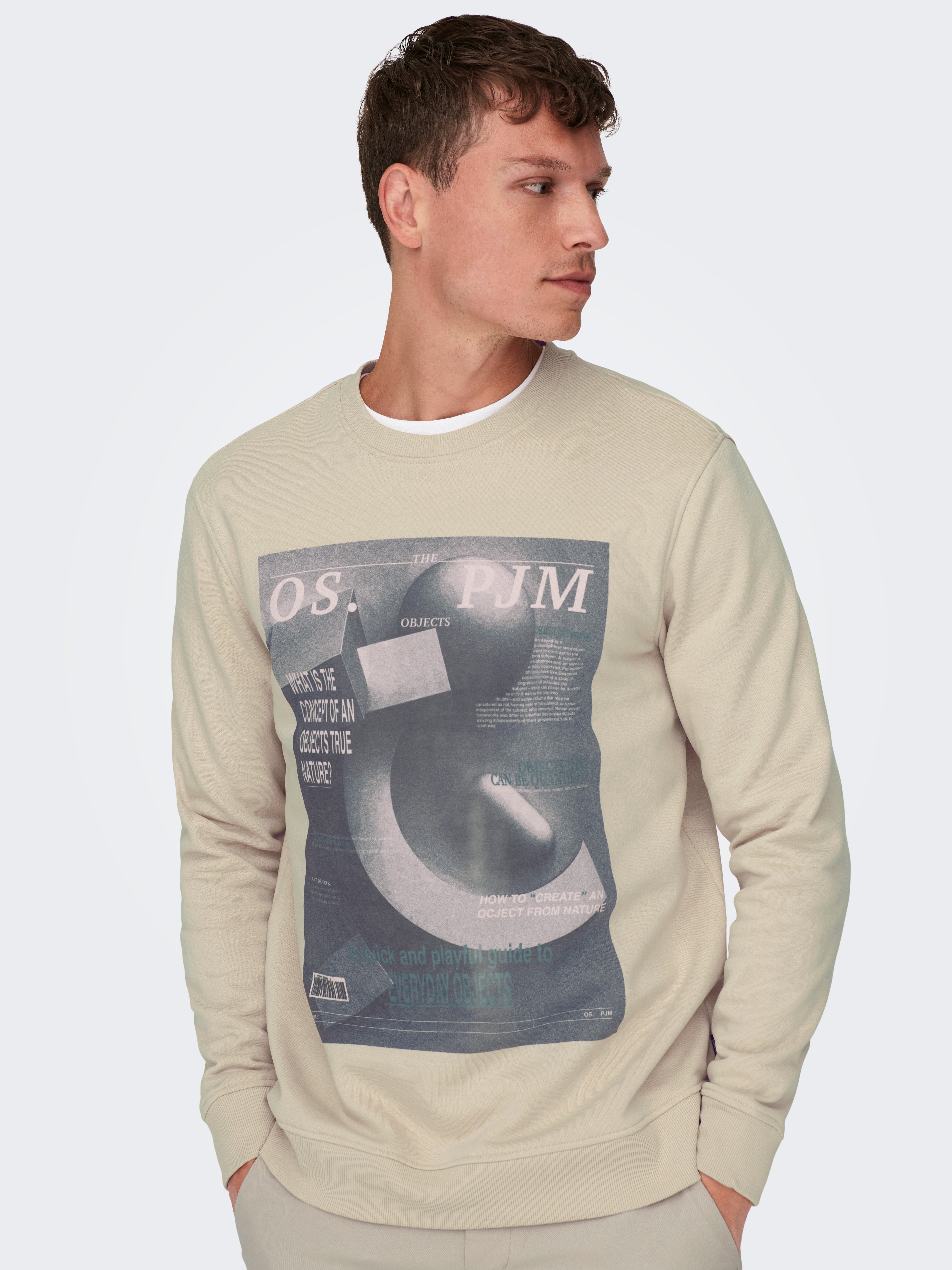 ONSTODD Sweatshirt Smoke Gray