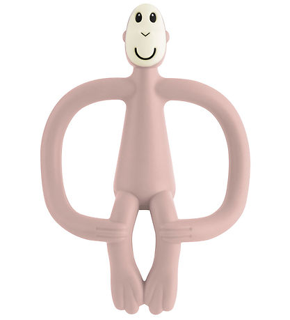 Matchstick Monkey Bådering - Monkey Teething - Dusty Pink