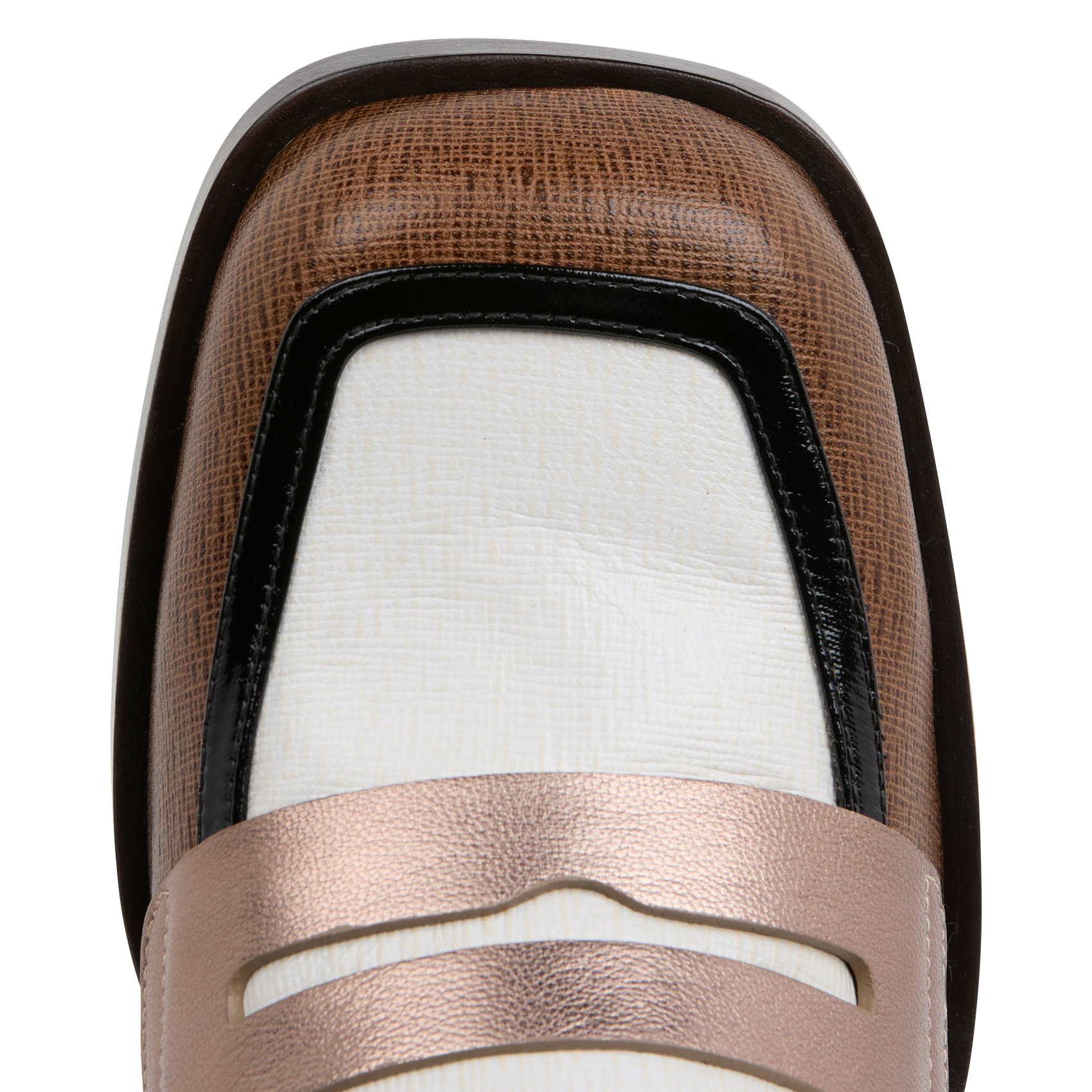 BROCHI - Mocassins en cuir | Multicolore