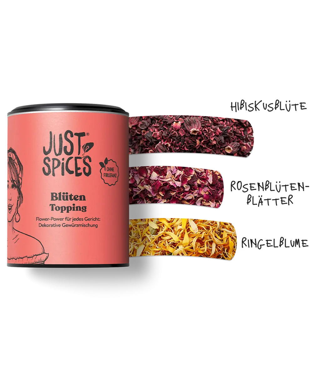 Blüten Topping