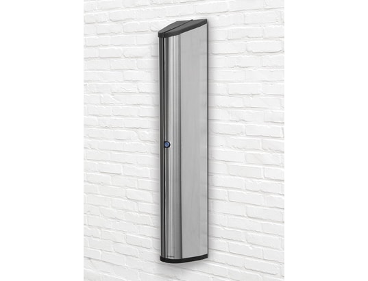 BRABANTIA - Séchoir à linge Séchoir Wallfix 24m + Boîte - Metallic Grey