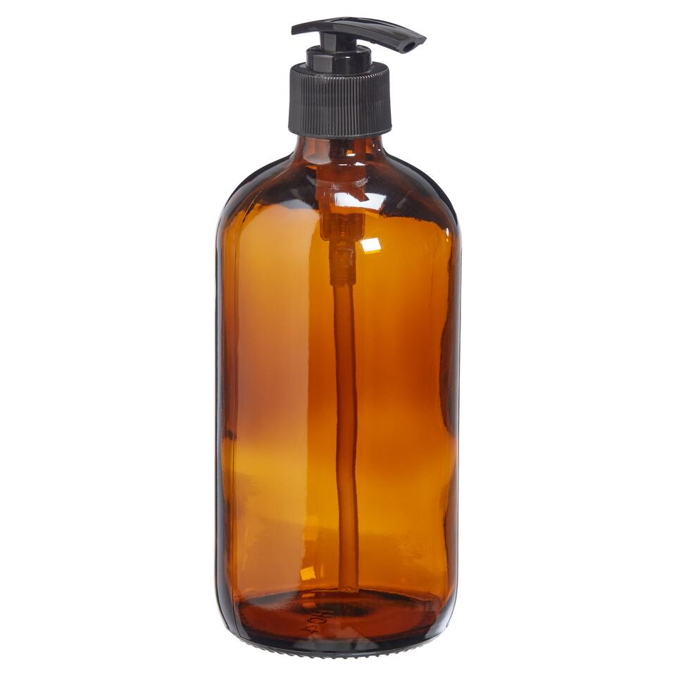Zeeppomp Apothekersglas Bruin