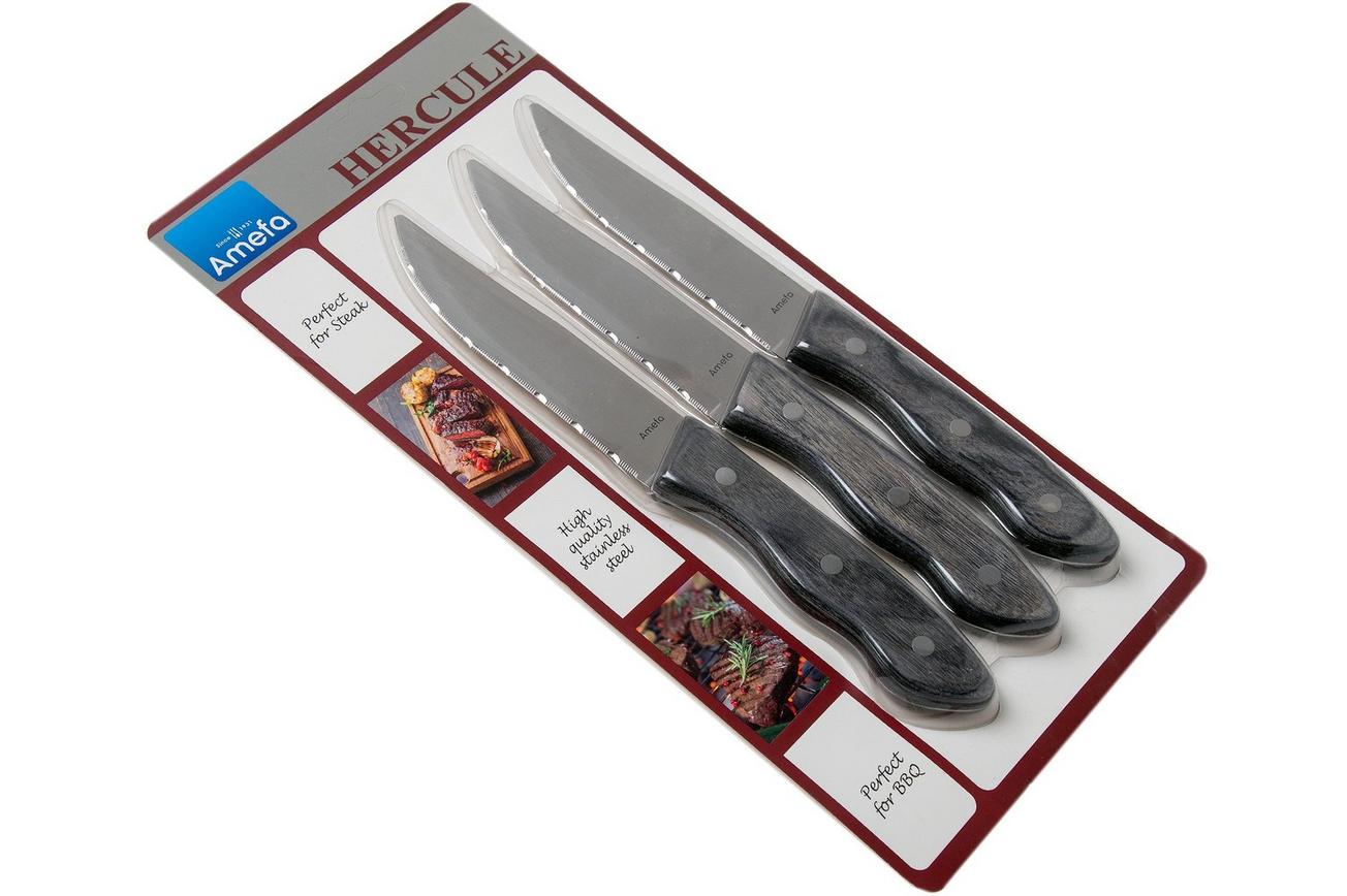 Amefa Hercule XXL 4917 steakmessen 3 stuks