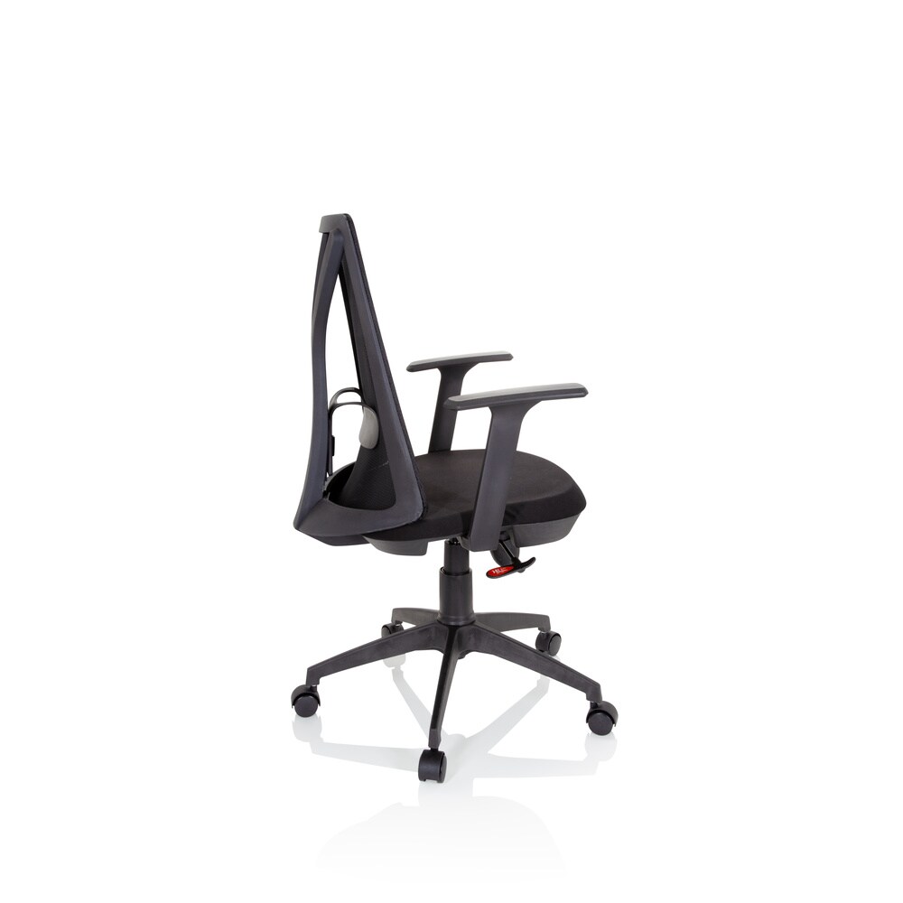 Home Office Bürostuhl FALUN BASIC Stoff/Netzstoff mit Armlehnen hjh OFFICE
