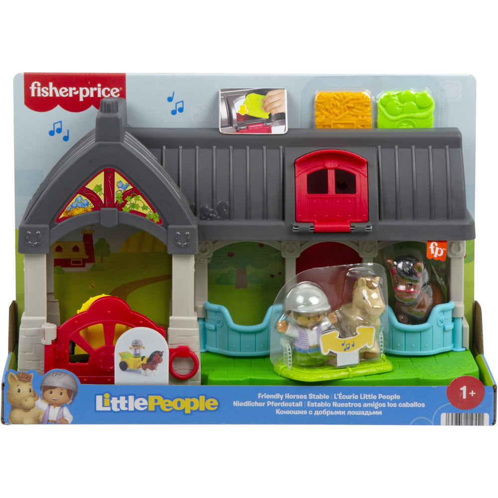 Køb Fisher-Price® Little People Friendly Hestestald