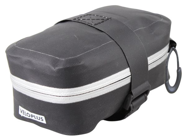 MIKRO H2O wasserfeste Satteltasche  schwarz
