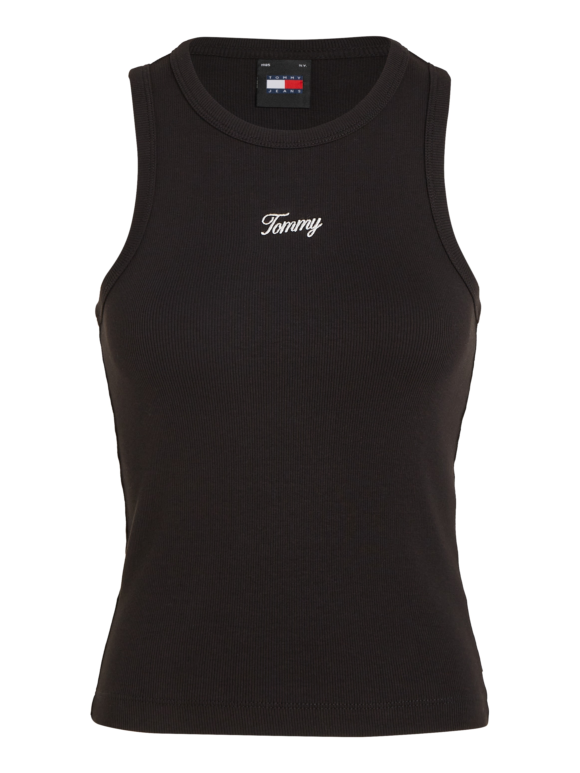 Tommy Jeans Curve Tanktop »TJW SLIM SCRIPT TANK EXT«, Grosse Grössen