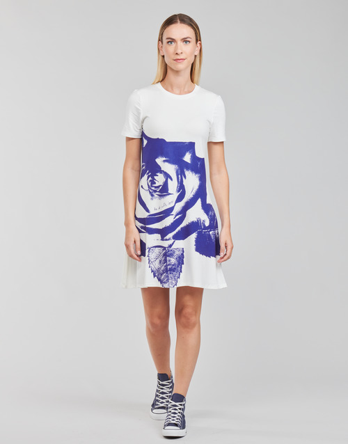 Desigual - WASHINTONG - Blanc / Bleu
