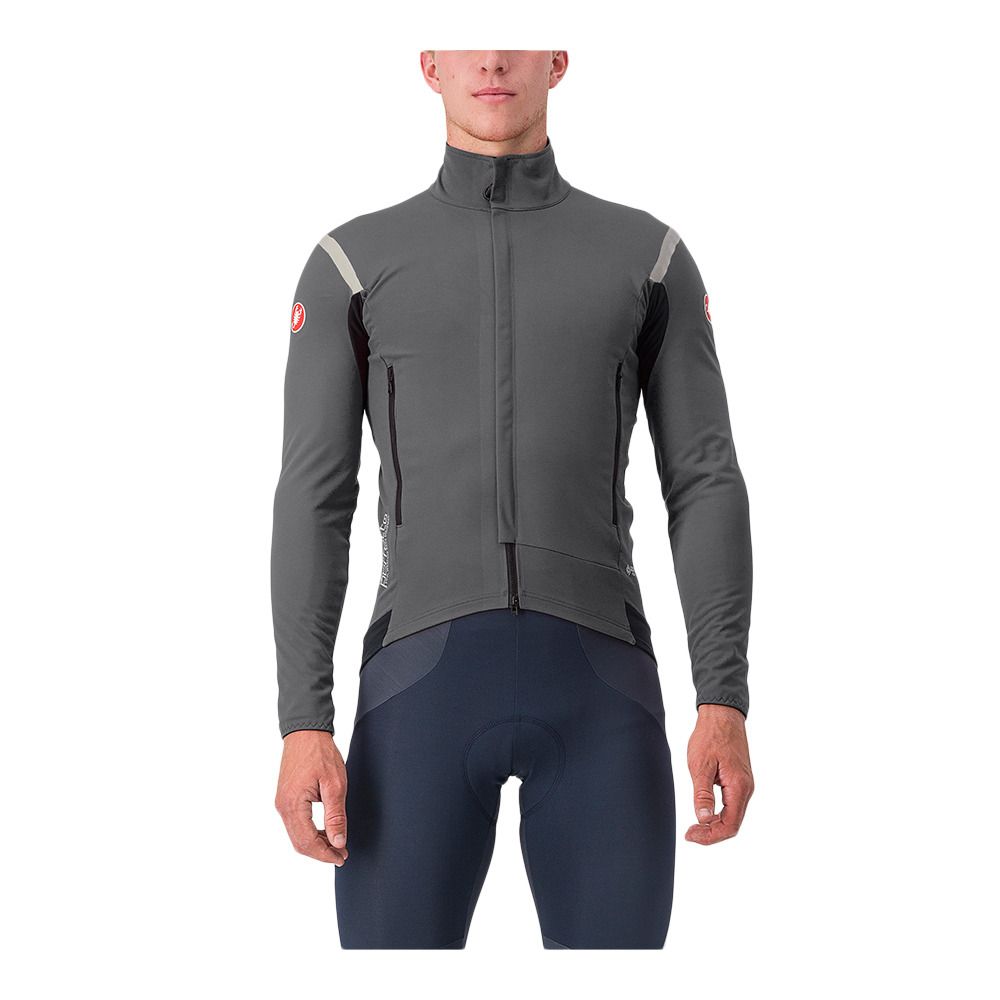 Castelli PERFETTO ROS 2 - Veste Homme urban gray/silver reflex