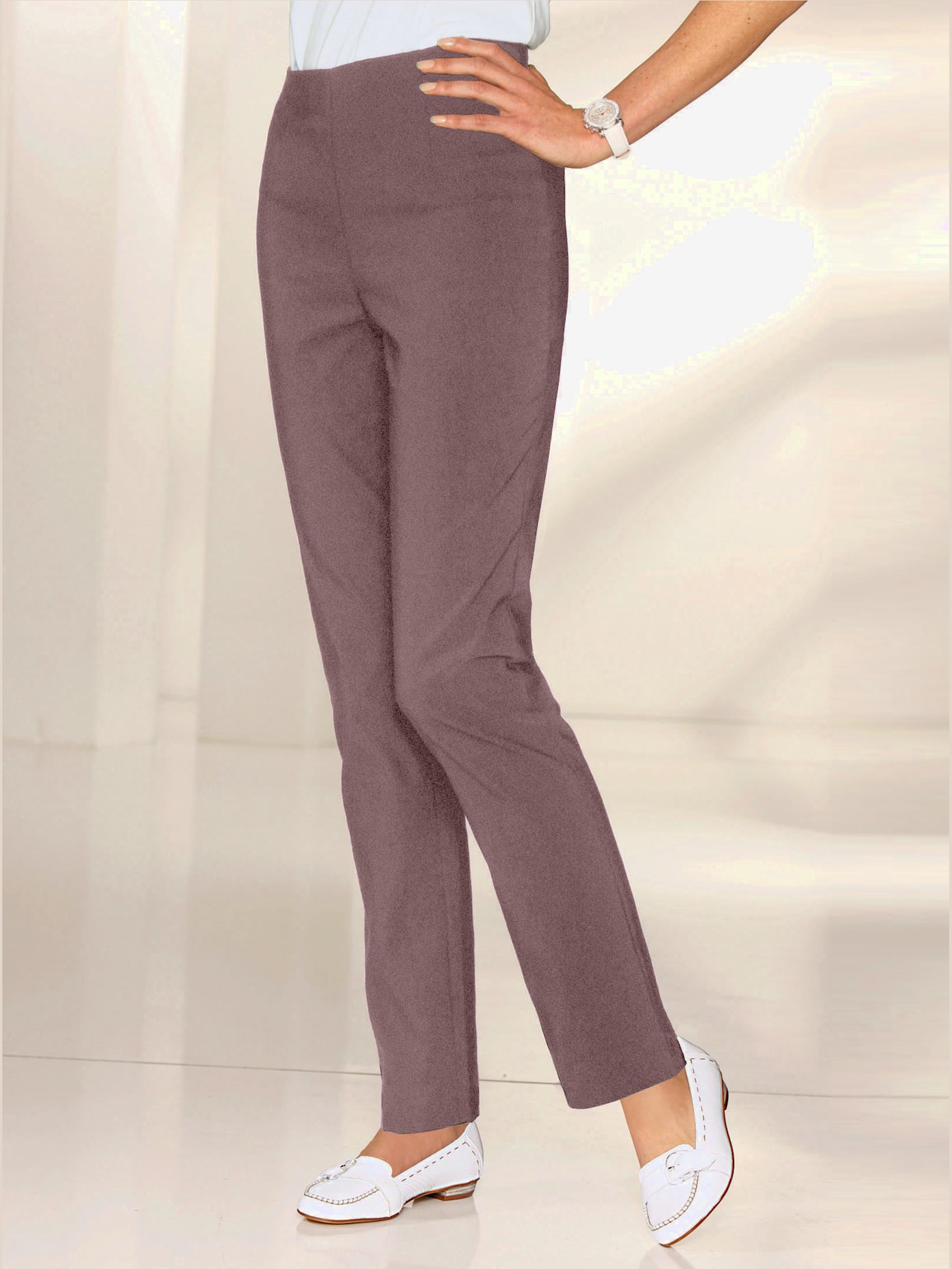 Pantalon costume coupe confort ceinture élastique invisible