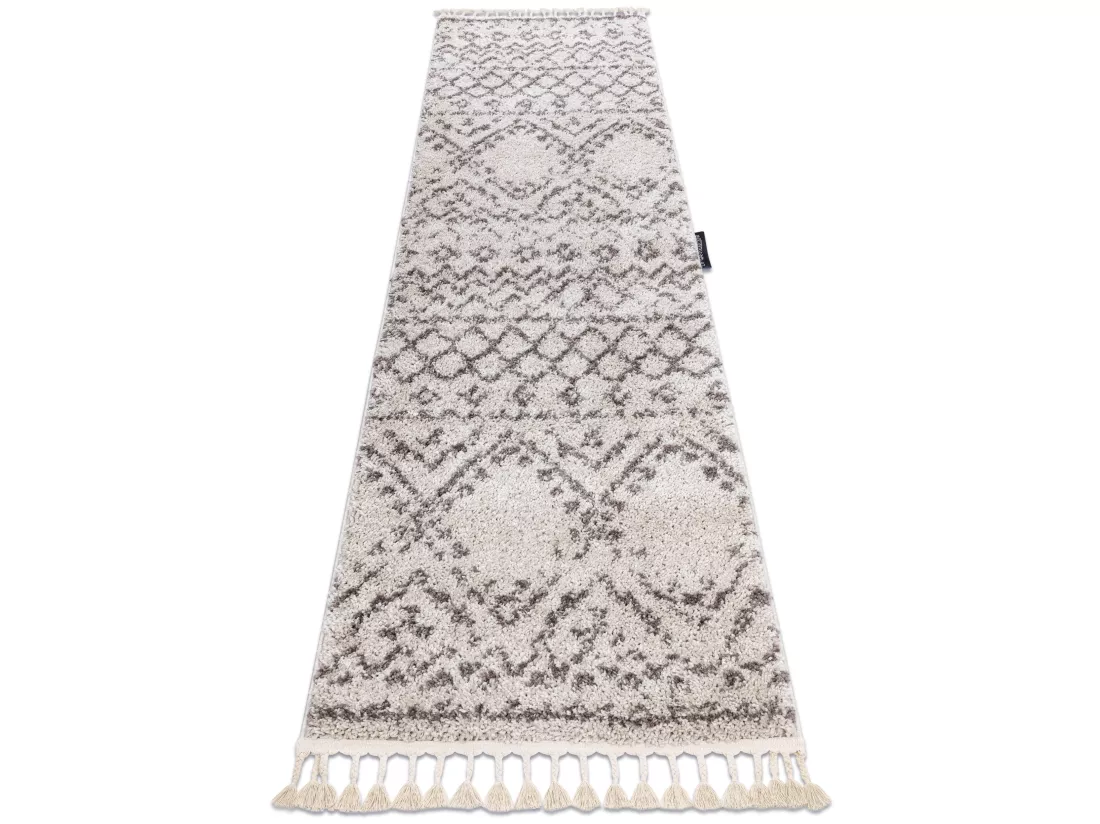 Le tapis, le tapis de couloir BERBERE RABAT crème - pour la cuisine, 80x300 cm