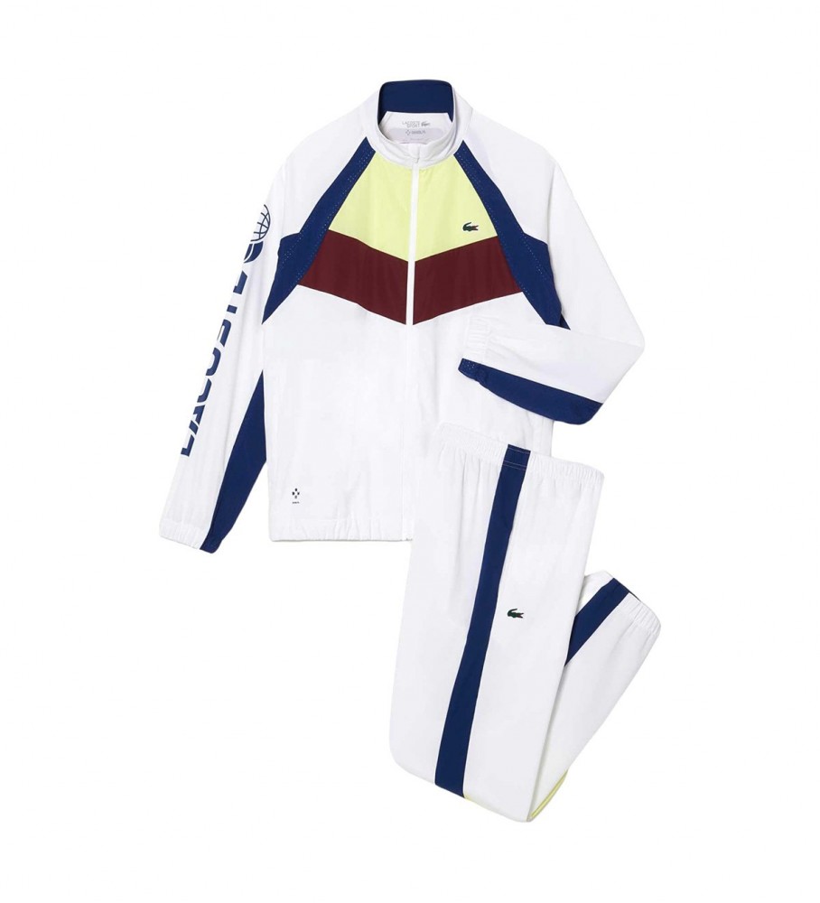 Agasalho Lacoste, Tênis Lacoste, Daniil Medvedev branco