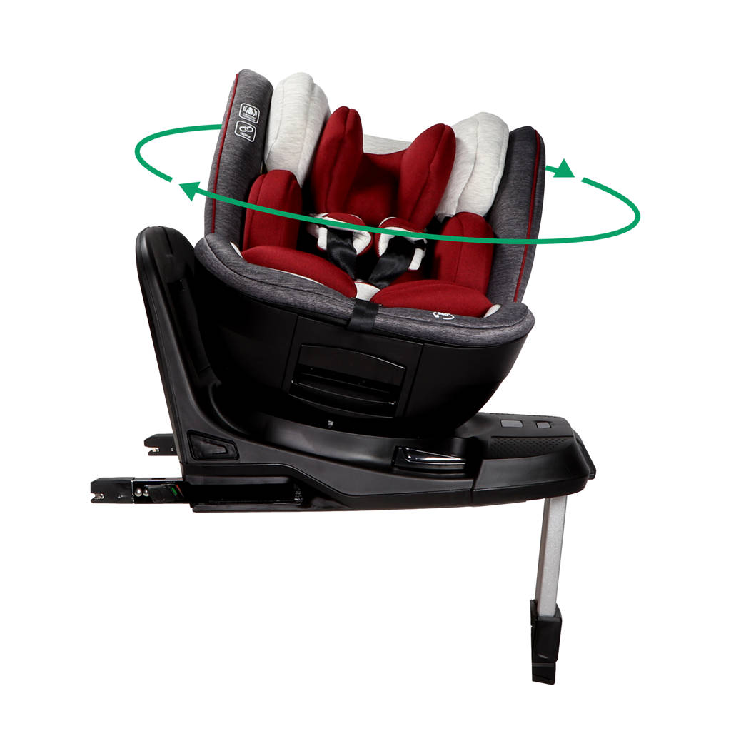 autostoel Troy - GR 0/1/2 - I-size - Rood
