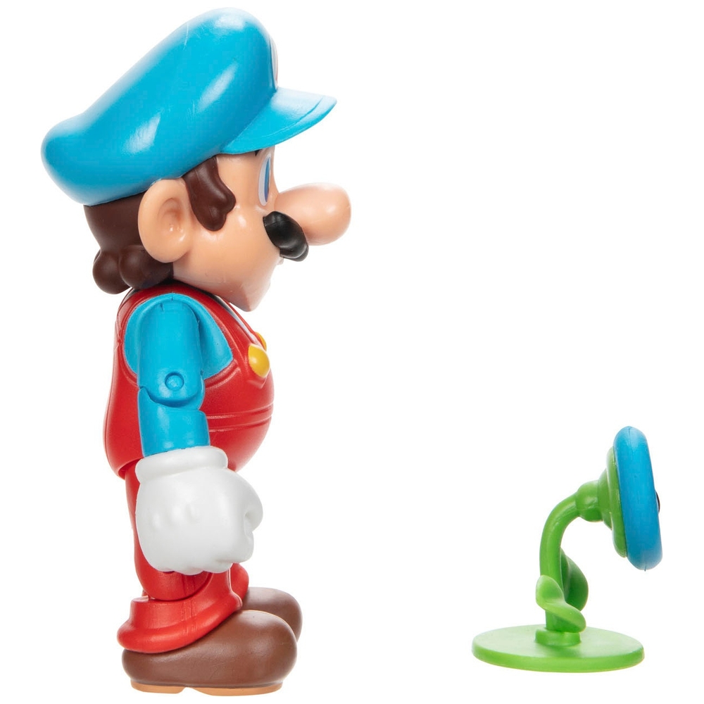 Nintendo Super Mario 10 cm Eis-Mario mit Eisblume