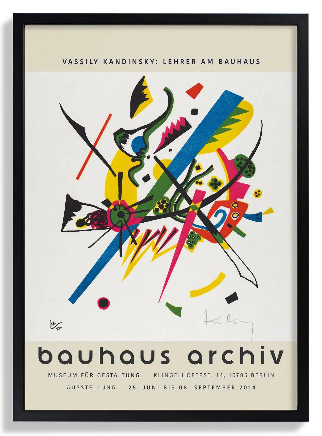 Kleine Welten Nr. 1 von Wassily Kandinsky Ausstellung
