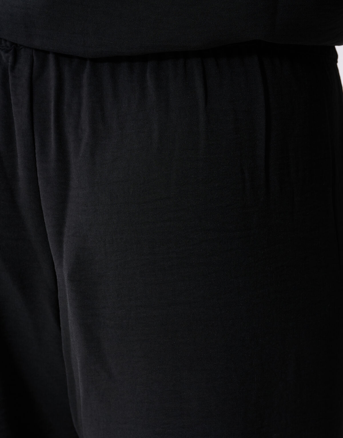 Twist Studs Wide Leg Fit Broek Zwart