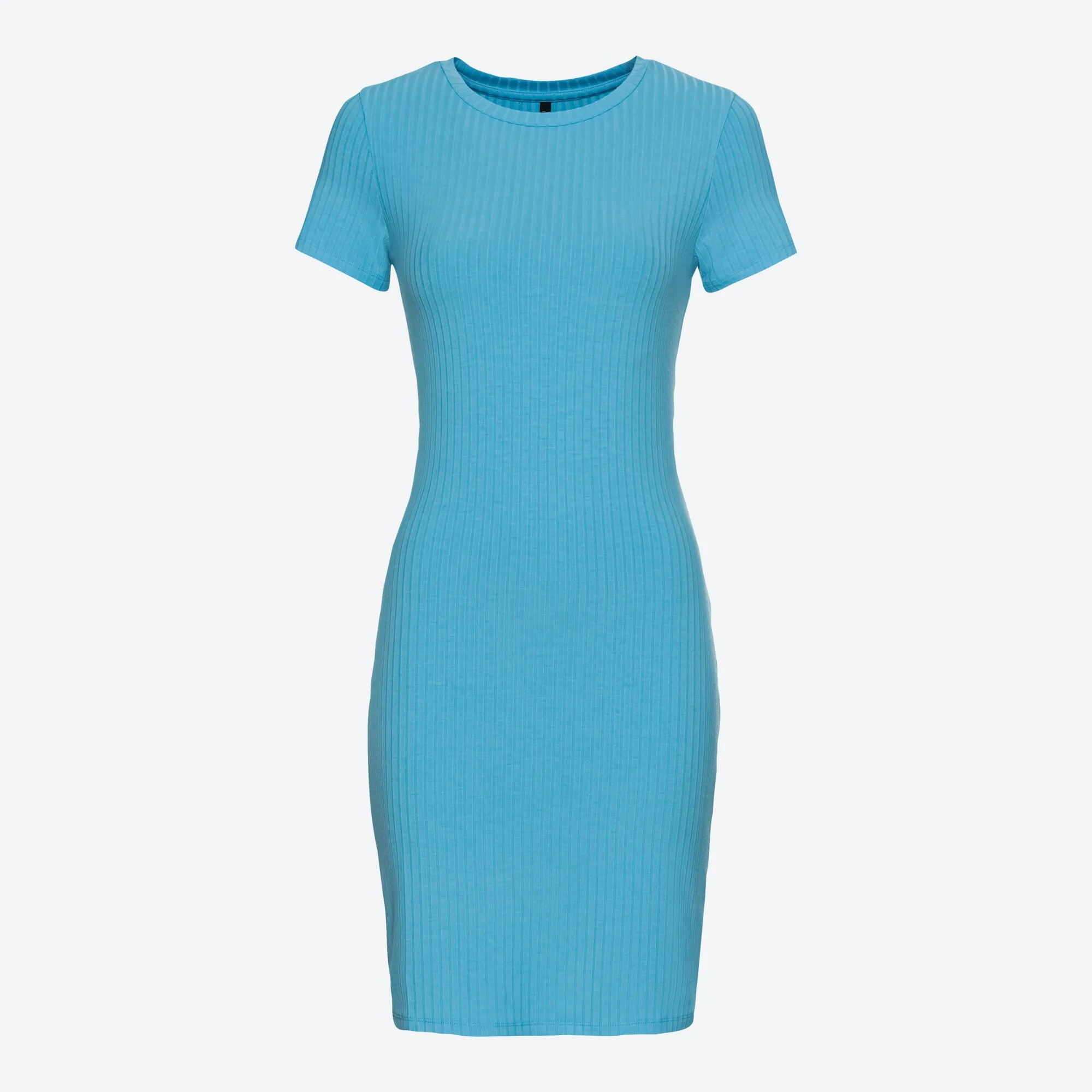 Damen-Kleid mit Rippstruktur