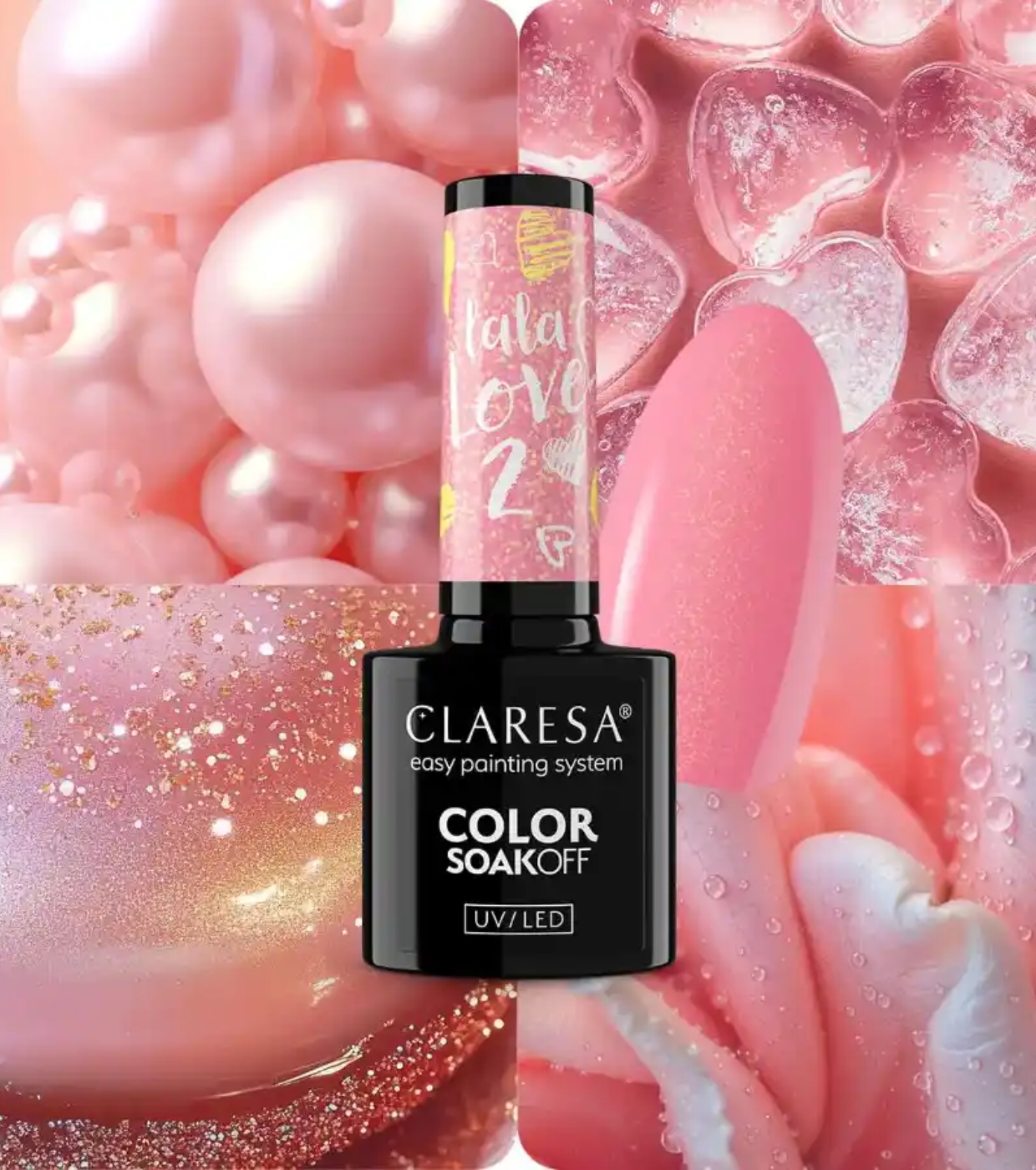 Claresa - *La La Love* - Esmalte semipermanente Soak off - 02