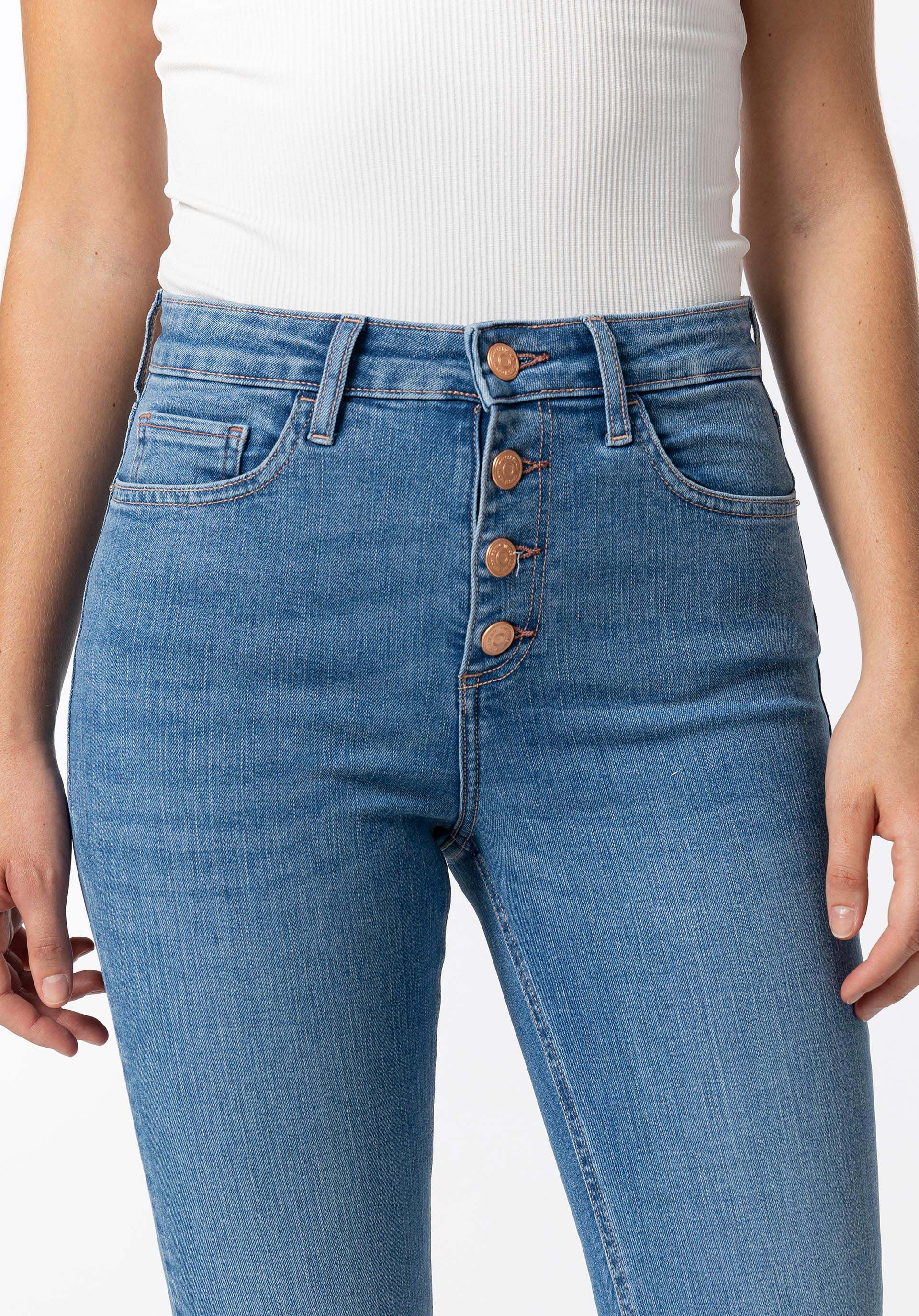 Jeans Zoe Flare de Cintura Alta