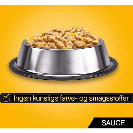 Vådfoder m. okse/lam & kalkun
