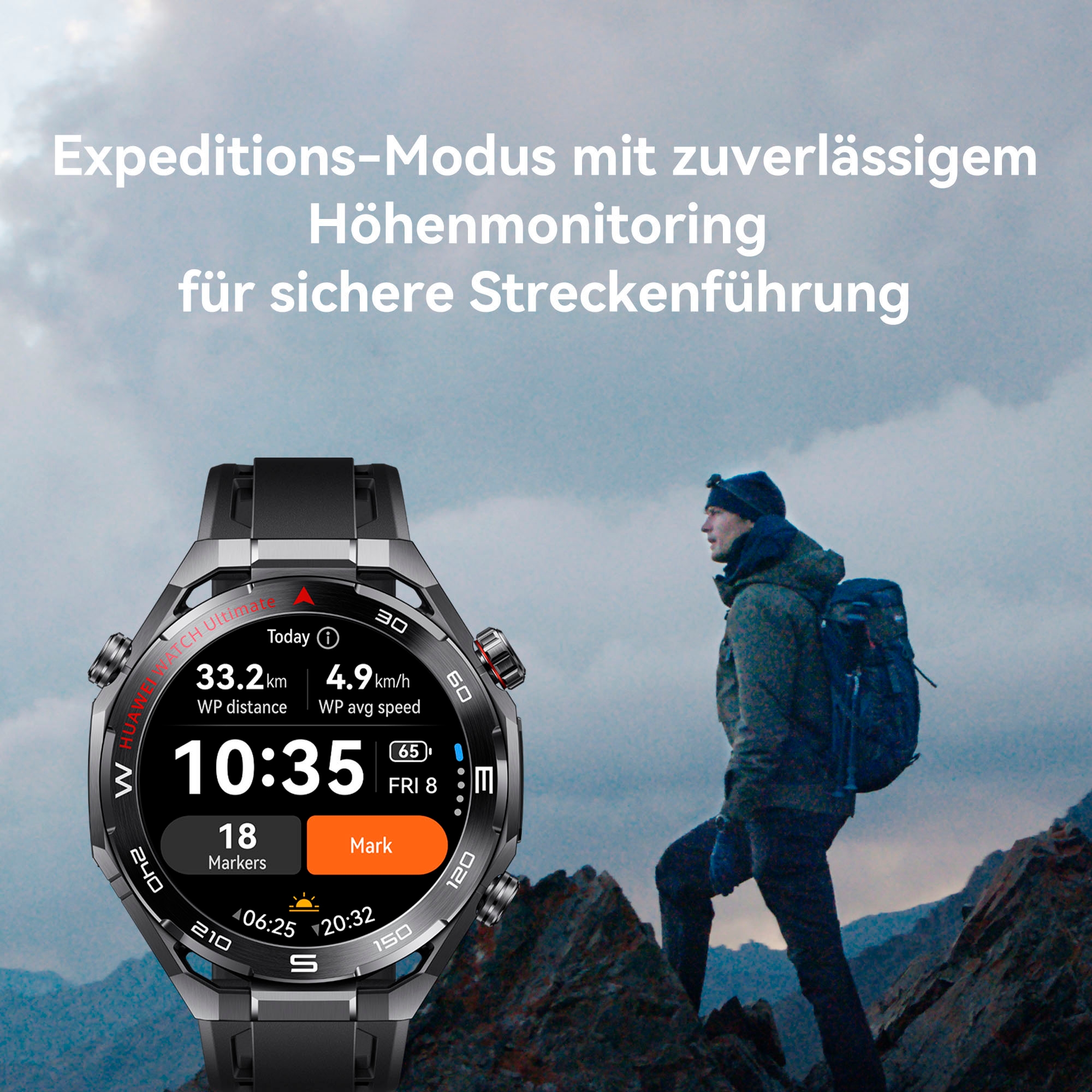 Huawei Smartwatch »WATCH Ultimate 2«(/ 1,5 ″) Harmony OS