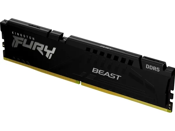Kingston FURY Beast - DDR5 - sæt - 64 GB: 2 x 32 GB - DIMM 288-PIN - 5200 MHz / PC5-41600 - CL38 - 1.25 V - ikke bufferet - on-die ECC