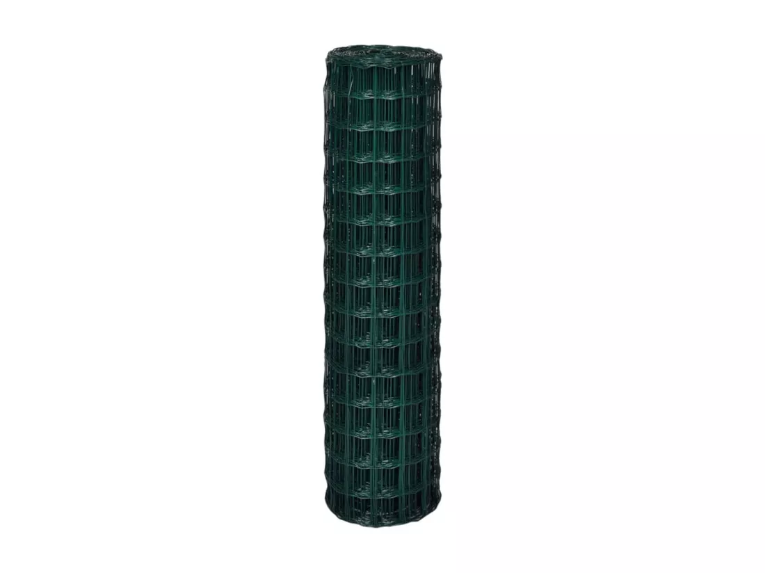 Cl?ture euro Acier 10 x 1,5 m Vert