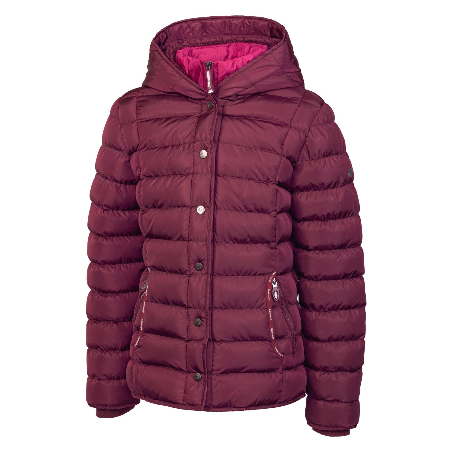 black forest Steppjacke Valencia  - cherry
