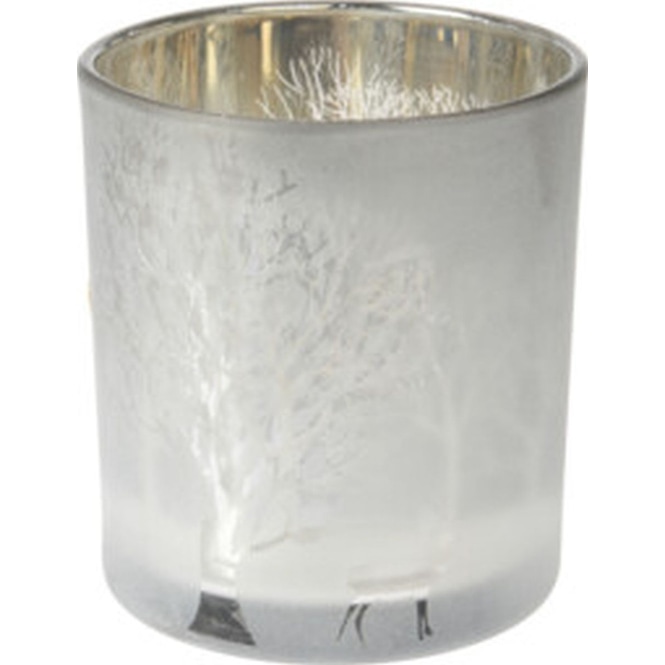 Teelichtglas - Bäume - Ø = ca. 8cm