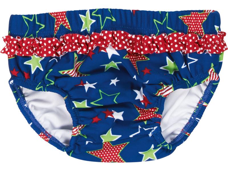 Playshoes Schwimmwindel Sterne Gr. 74/80 Badewindel für einen unbeschwerten Badespass mit UV-Schutz