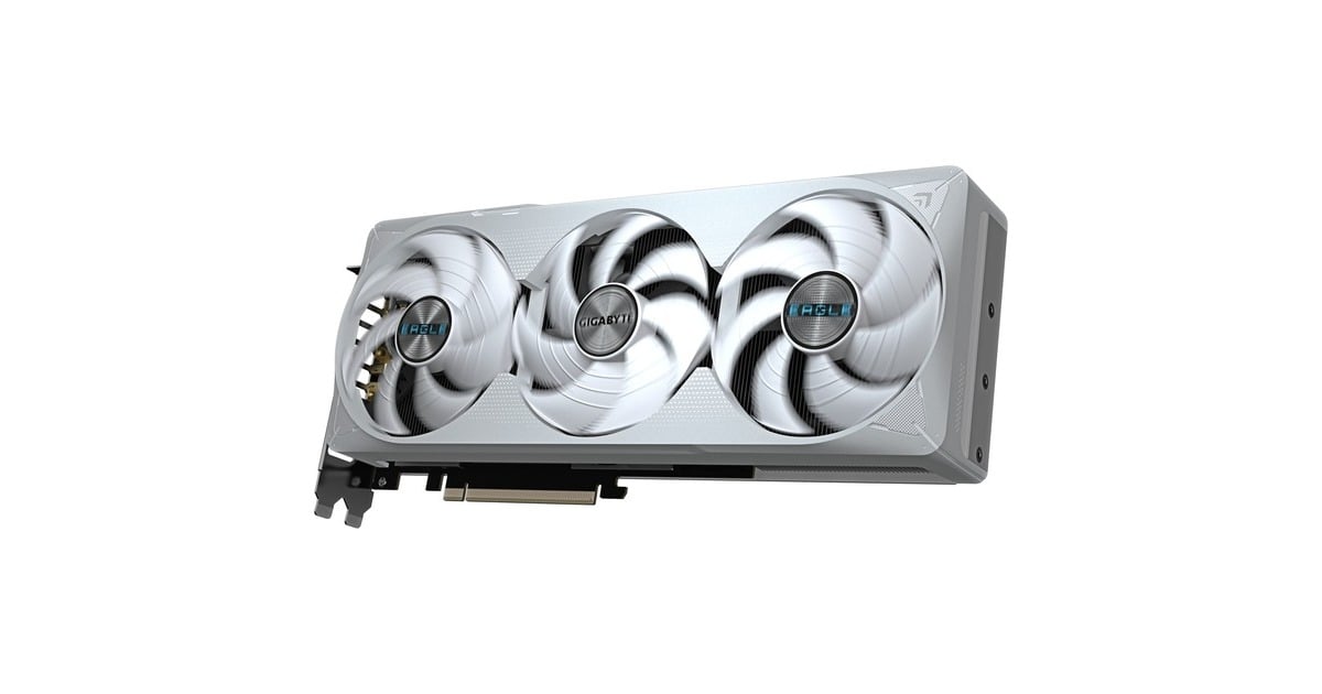 GIGABYTEGeForce RTX 5070 Ti EAGLE OC ICE SFF 16G grafische kaart  (3x DisplayPort, 1x HDMI)