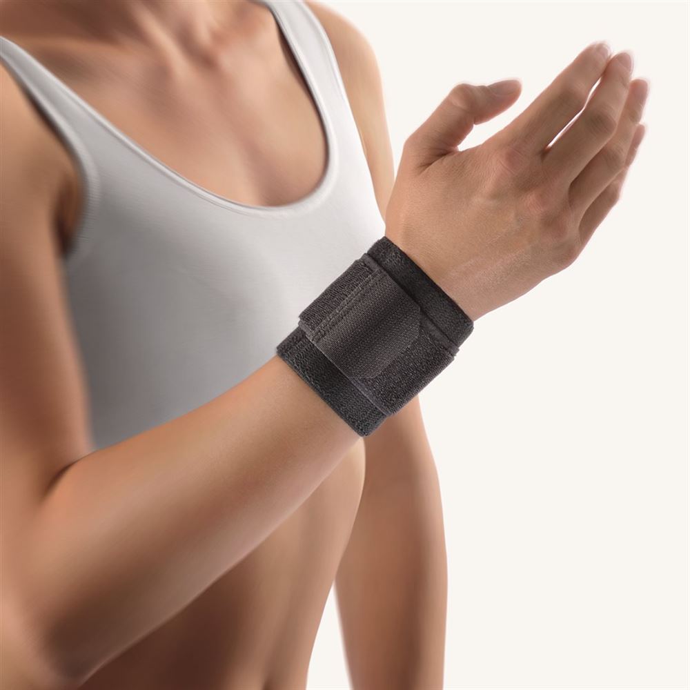BORT Handgelenkbandage 8cm<br>1 Stück, Gr1 -17cm, schwarz