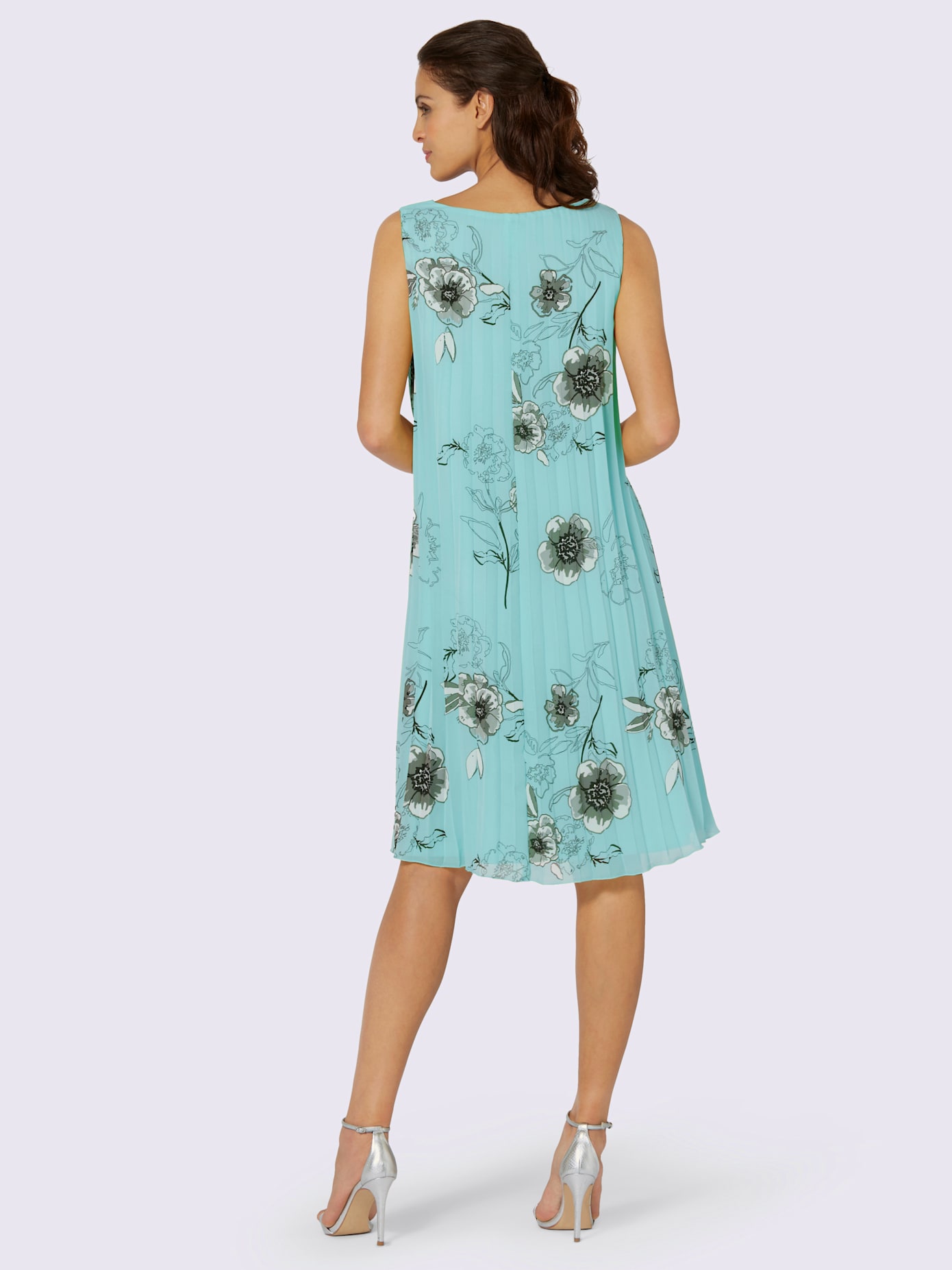 Robe plissée qualité tissée